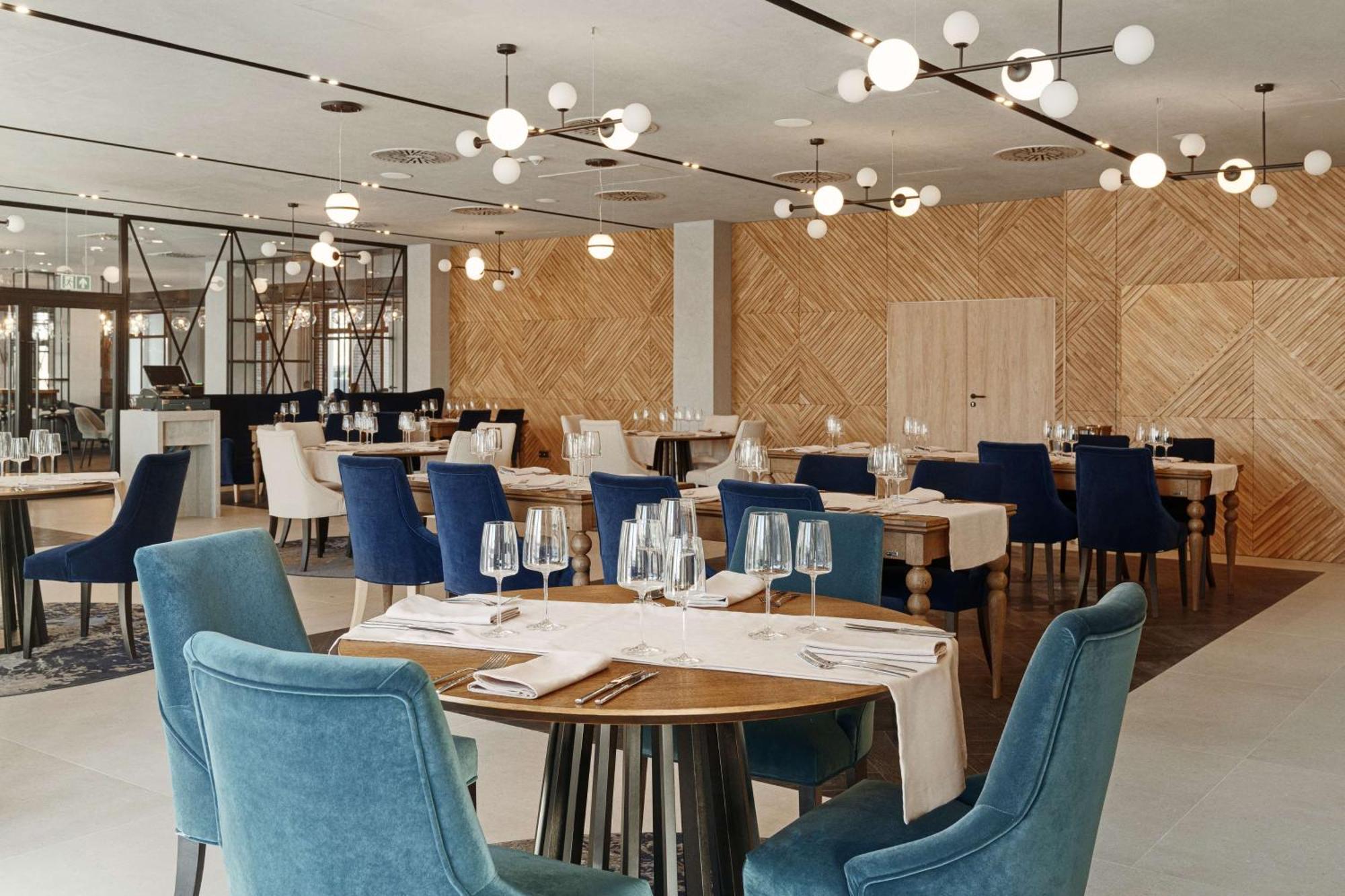 Radisson Blu Resort & Conference Center, Ostroda Mazury Exterior foto Restaurant